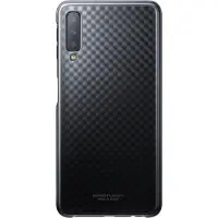 Samsung Galaxy A7 (2018) Gradation Clear Back Cover Noir