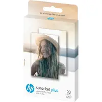 HP ZINK Papier Photo pour Sprocket Plus 20 feuilles