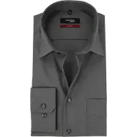 Seidensticker Chemise business 'Modern' gris foncé