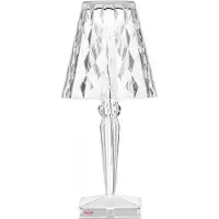 Kartell Lampe de Table , Big Battery, Transparent, Salon / séjour, Plastique, Design