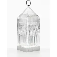 Kartell Lantern Lampe Portable Crystal