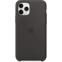Apple iPhone 11 Pro Back Cover Silicone Noir