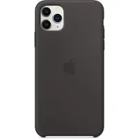 Apple iPhone 11 Pro Max Back Cover Silicone Noir