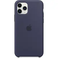 Apple iPhone 11 Pro Back Cover Silicone Bleu nuit