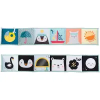 Taf Toys Book North Pole livre éducatif contrastant pour les bébés 1 pcs