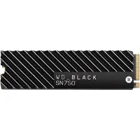 Western Digital Disque Dur Interne Ssd WD Sn750 500 Gb M.2 Avec Dissipateur De Chaleur (184936)