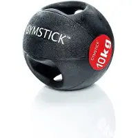 Gymstick Medicine Ball With Handles 10kg Noir 10 kg