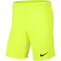 Nike Dri Fit Park 3 Knit Shorts Jaune XL Homme
