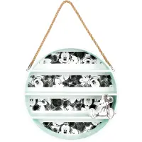 Disney Étagère Murale En Bois Mickey Mouse - Northstar - 40x10,5x40cm - Chambre - Enfant - Petit Meuble Complément