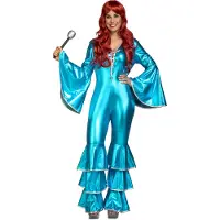 MOM Disk Woman Costume Bleu M-L Enfants