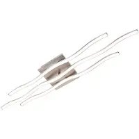 Leuchtendirekt Plafonnier LED 30W au design ondulé pour vos quatre murs