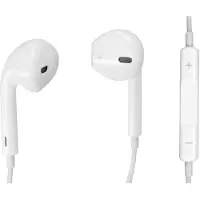 Apple EarPods - Casque (filaire, intra-auriculaire, binaural, intra-auriculaire, blanc)