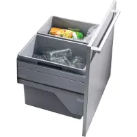 Hailo Euro-Cargo S 30 + 30 Litres Gris