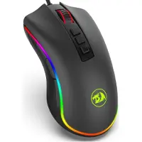 Redragon Souris de jeu COBRA RGB M711 filaire 5000 dpi USB Capteur optique noir