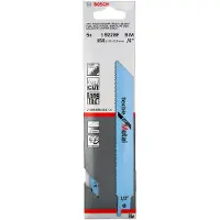 Bosch S 922 Bf Saber Saw Blade Set 5 Units Bleu