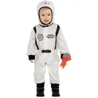 MOM Astronaut With Alien Baby Costume Blanc 12-24 Months Enfants
