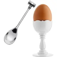 Alessi Mw14setw Coquetier Blanc
