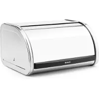 Brabantia Roll Top Breadbasket Argenté