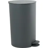 MSV Poubelle Plastique Osaki 3l Gris Anthracite - M S V