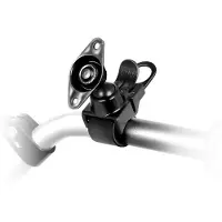 Ram Mounts Double Ball Ez-strap Rail Phone Mount Argenté