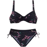 LASCANA Bikini 'Wire Osaka' noir