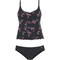 LASCANA Tankini rose / noir
