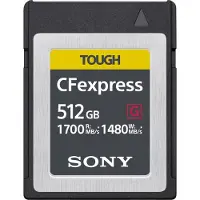 Sony CFexpress Type B 512 Go R1700/W1480