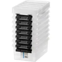 Orthex Classic 5 Storage Box with Lid, 8 Pack (8x)