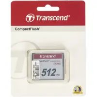 Transcend 512 Mo Carte mémoire CompactFlash (CF) 200x TS512MCF200I