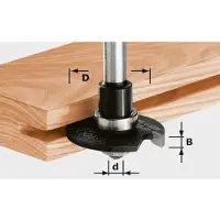 Festool Fraise à rainurer HW HW D40x3 | 491057