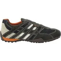 Geox Baskets basses 'UOMO SNAKE' bleu nuit / gris / gris basalte / blanc