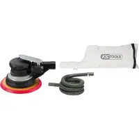 Ks Tools Ponceuse excentrique à air comprimé pour le ponçage grossier avec aspiration des poussières ( 515.3066 )