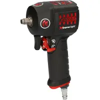 Ks Tools 3/8" miniMONSTER Xtremelight Visseuse à chocs à air comprimé haute performance 1.390 Nm ( 515.3855 )