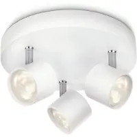 Philips myLiving LED Spot Star 3 x 4,5 W Blanc 562433116