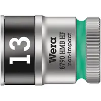 Wera 8790 HMB HF Douille Zyklop à 3/8" avec fonction de maintien