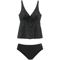 LASCANA Tankini 'Scary' noir