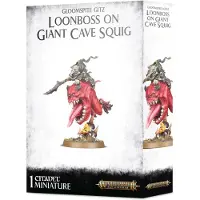 Games Workshop Warhammer AoS - Gloomspite Gitz Loonboss sur Giant Cave Squig (Matières plastiques)