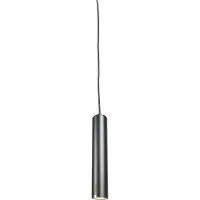 QAZQA Lampe suspendue design noire GU10 50mm - Tuba Small