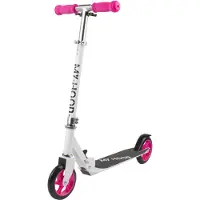 My Hood 145 Scooter pliant - blanc et rose 505160