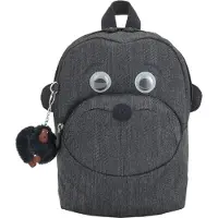 Kipling Sac à dos 'Back To School Faster' gris chiné / noir