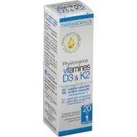 Therascience Belgium Vitamins D3 & K2 PHY309 20 ml Goutte(S)