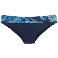 LASCANA Bas de bikini 'Boho' bleu marine / bleu ciel
