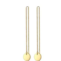 Elli Boucles d'oreilles 'Geo' or