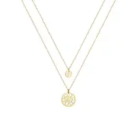 Elli Chaîne 'Lebensblume, Mutter und Kind' jaune d'or