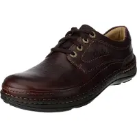 Clarks Nature Three Veterschoenen Laag - middel bruin - Maat 40