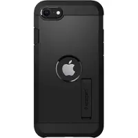 Spigen Tough Armor Apple iPhone SE 2022 / SE 2020 / 8 / 7 Cover Noir