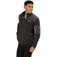 Regatta Polaire Technique chinée Effet Tricot COLLUMBUS VI avec Ouverture zippée Fleece Homme, Magnet/Magnet, FR : M (Taille Fabricant : M)