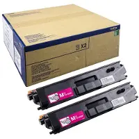 Brother TN900M - Lot de 2 - Magenta - d'origine