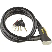 Onguard Antivol de vélo - - Rottweiler - Câble 120 cm - 25 mm - Noir