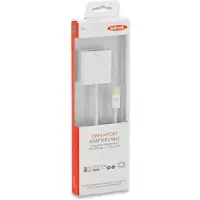 Suomen Addon - Adaptateur vidéo - Mini DisplayPort mâle pour HD-15 (VGA) femelle - double blindage - blanc
